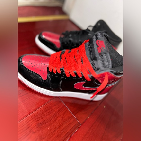 Air Jordan 1 Retro High OG ´Patent Bred´ GS 5.5Y